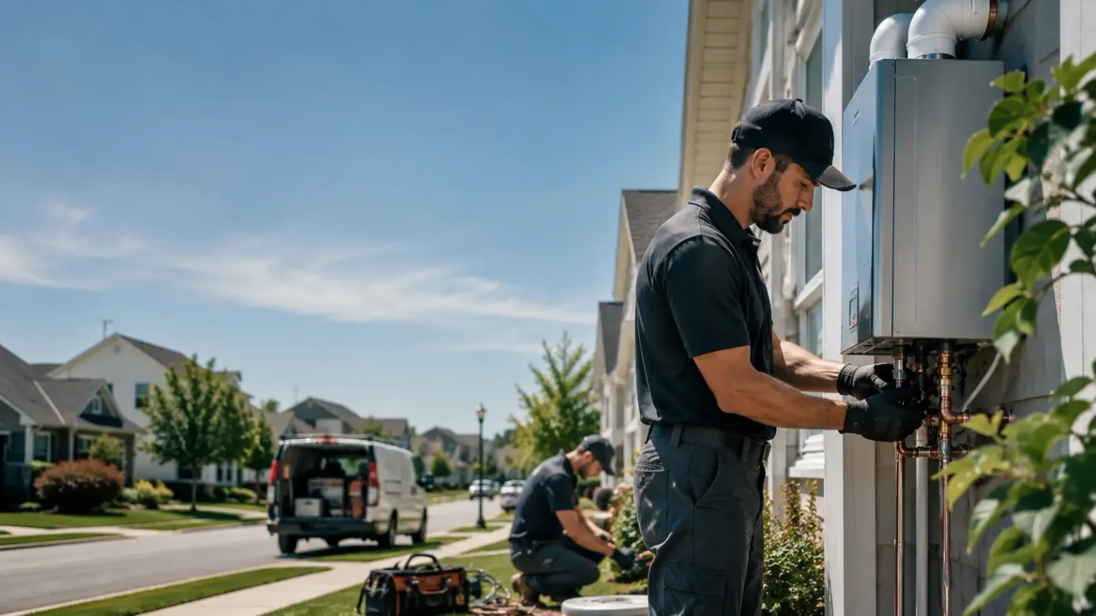 Tankless Water Heater Installation in Protection, KS